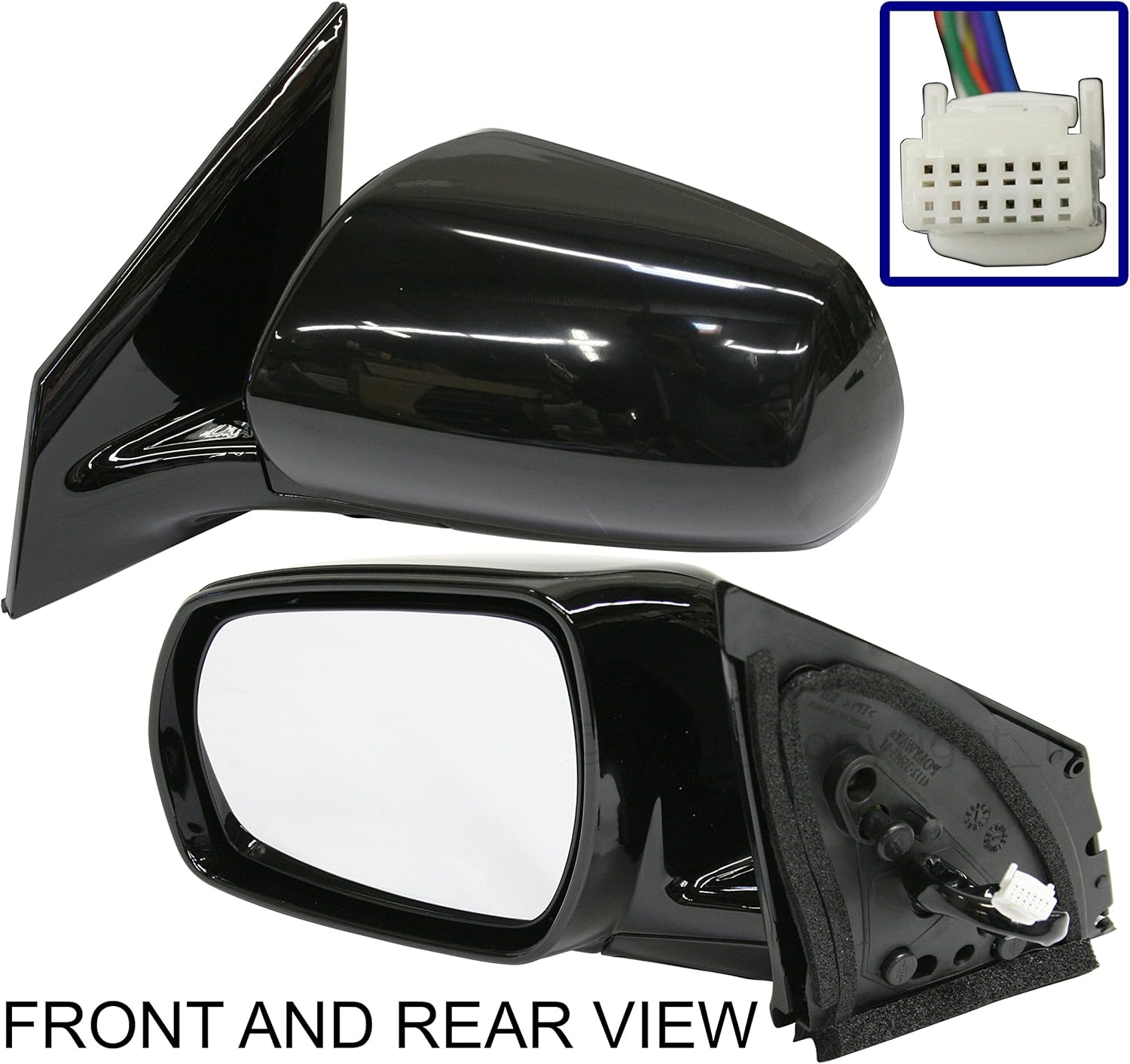 For Nissan MURANO 0507 SIDE MIRROR LEFT DRIVER, Power