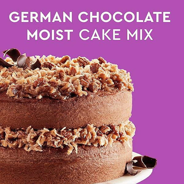 DUNCAN HINES GERMAN CHOCOLATE CAKE MIX, 15.25 OZ.