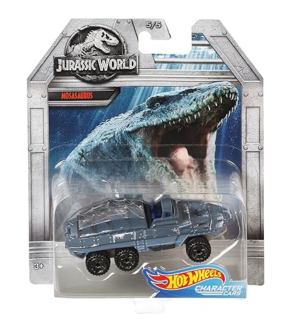 hot wheels jurassic world character cars 5 pack