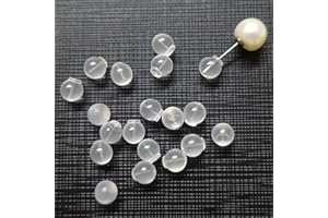 OWLKORMY 102pcs Comfort Impenetrable Soft Safety Backs TPE Medical Grade Material (Same as Pacifier's) Fit with All Types of Earrings