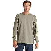 Timberland PRO Mens Base Plate Long Sleeve T-Shirt with Sleeve Logo Big & Tall