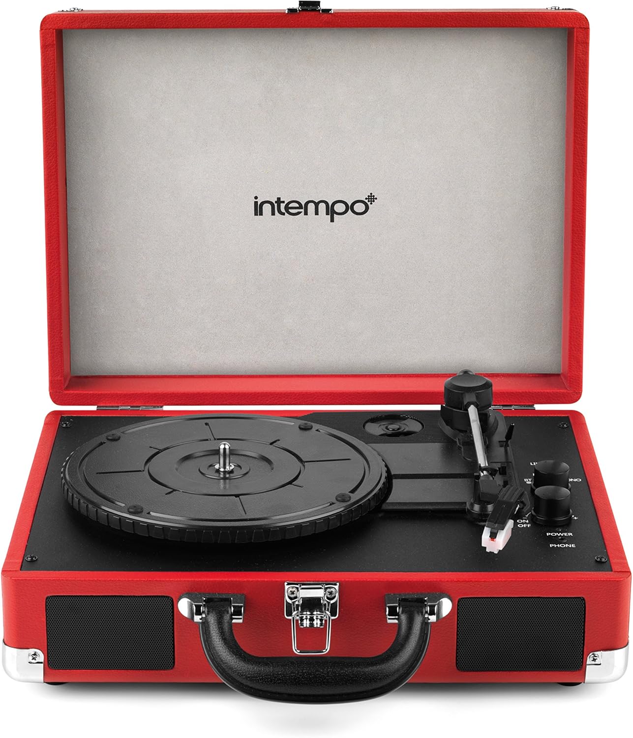 intempo retro bluetooth turntable