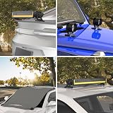 Magnetpro 2 Pieces Rubber Coated Mounting Magnets 120+ LB Anti-Scratch Outdoor view 5