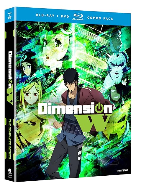 Dimension W The Complete Series (Bluray / DVD Combo Pack) REGION LOCKED AnimeBlurayUK