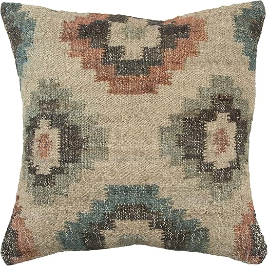 Amazon Com Rizzy Home T13970 Decorative Pillow 20 X20 Rust