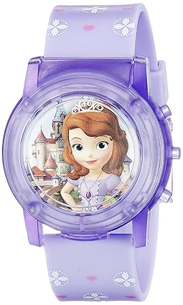 Disney Sofia the First Boys and Girls SOF1561SR Digital Display Analog Quartz Purple Watch