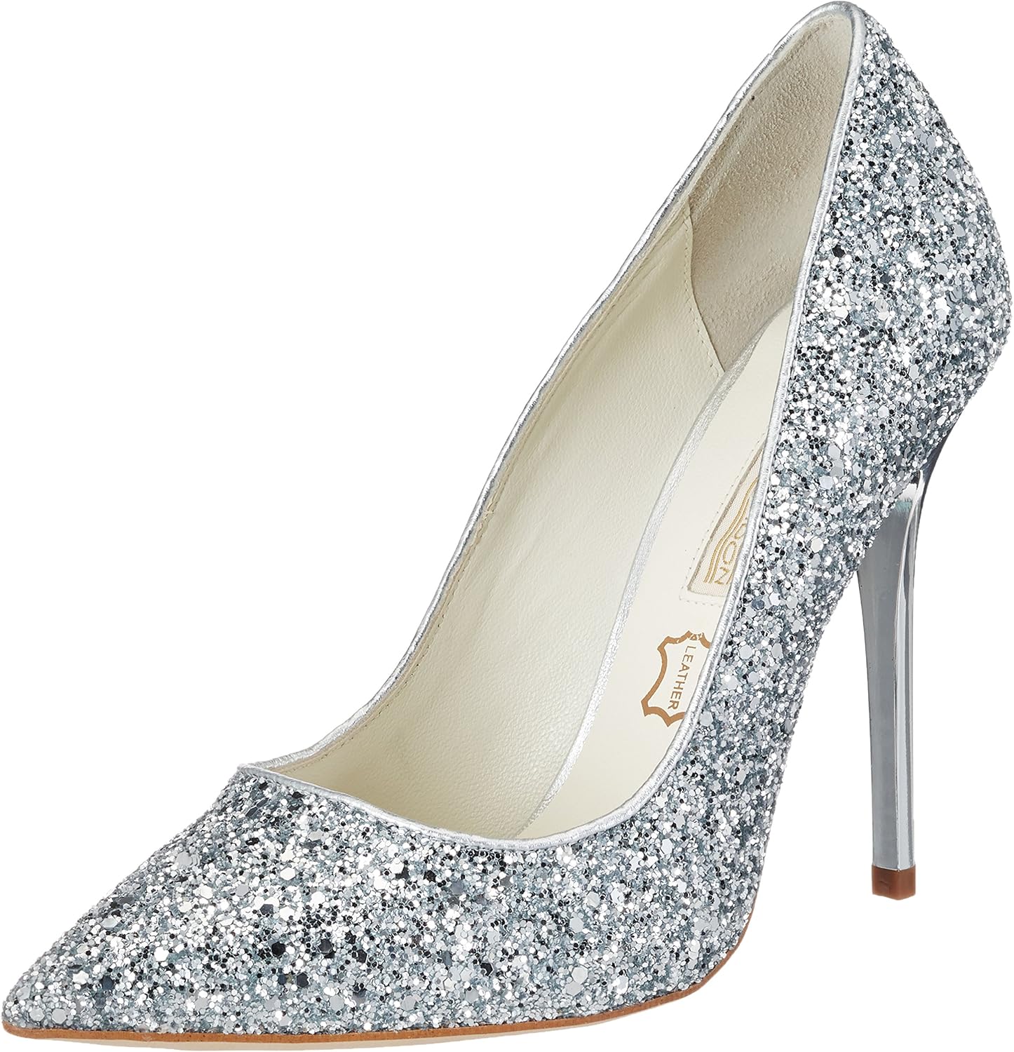 Hohe Schuhe Mit Glitzer
