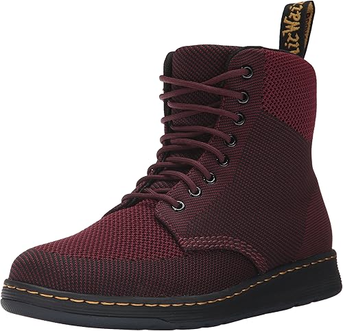dr martens knit rigal oxblood