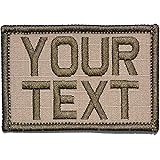 Customizable Text Patch - 2x3 Patch - Coyote Brown