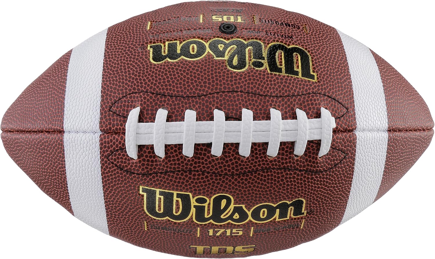 Wilson TDS Composite Football - Official : Official Footballs : Sports & Outdoors