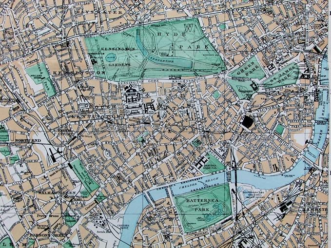 Amazon Com West London England Fulham Hyde Regents Park Thames