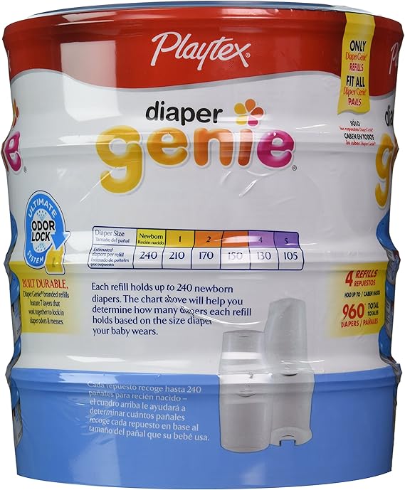 diaper genie 4 pack