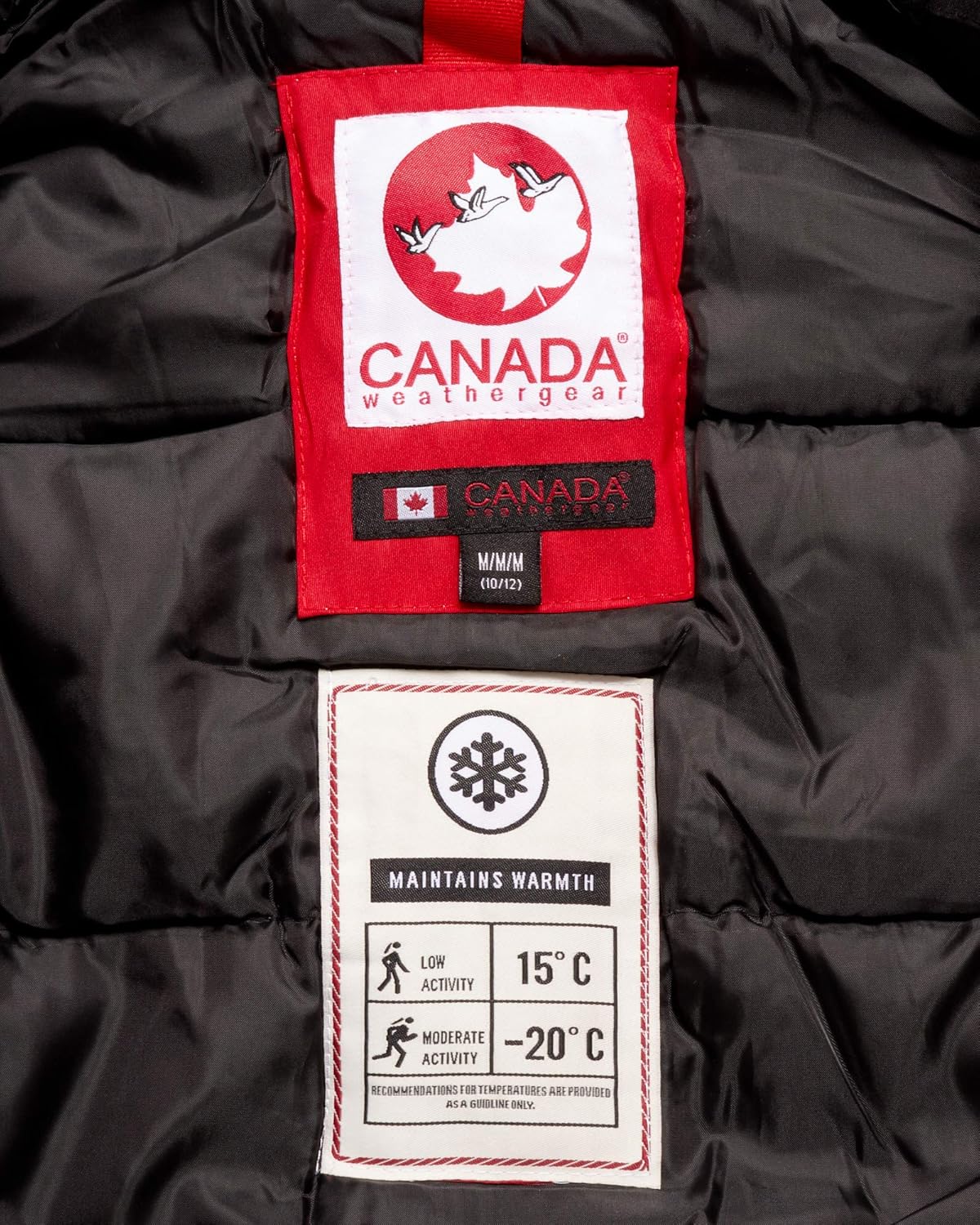 CANADA WEATHER GEAR Girls Outerwear – Heavyweight Insulated Long Length Durable Expedition Parka Jacket: Clothing