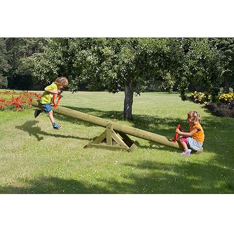 Gartenpirat Wippschaukel Kinderwippe Wippe 300 cm aus Holz