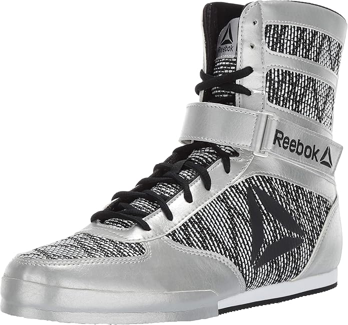 reebok boxing boots white