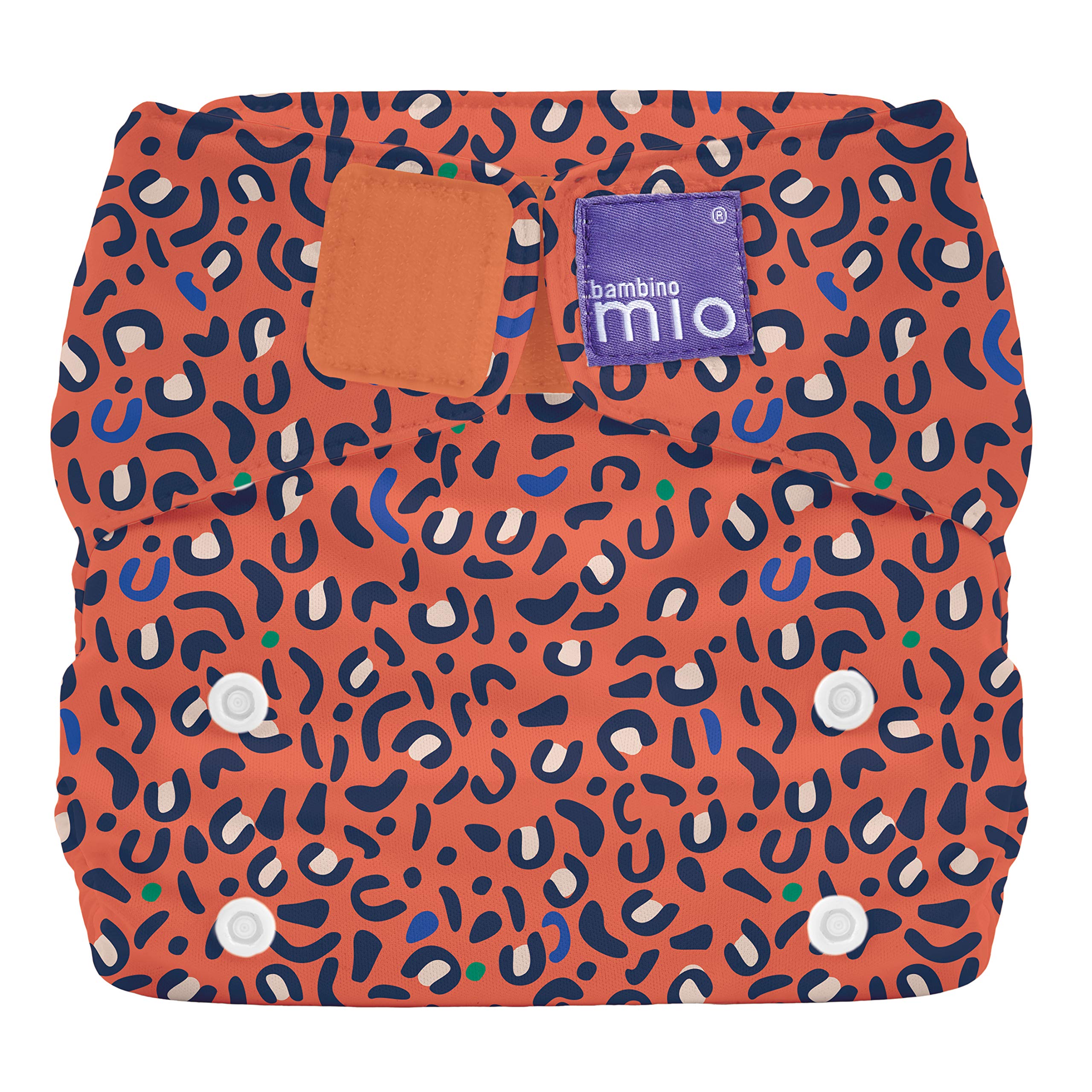 Bambino Mio, miosolo classic all-in-one reusable nappy, safari spots