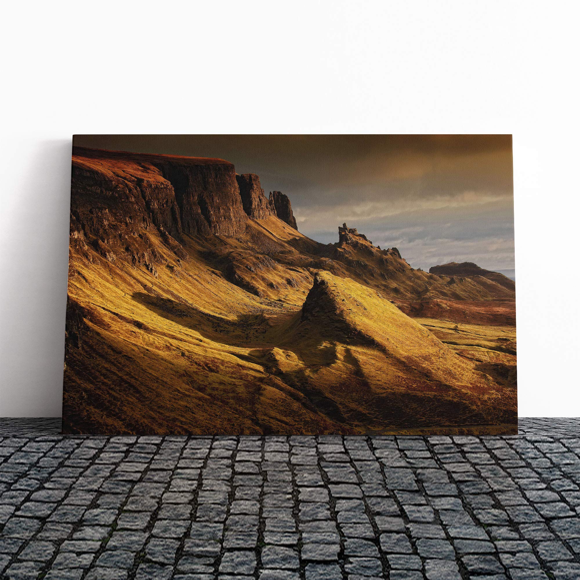 Scotland Landscape (7) Canvas Print | Gallery Wrapped 30mm Frame Wall Art | 20x14 inches | Ready to Hang | Modern Landscape Picture | Living Room Bedroom Lounge Office