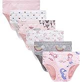 Family Feeling Little Girl Underwear Toddler Panties Big Kids Undies Soft 100% Cotton