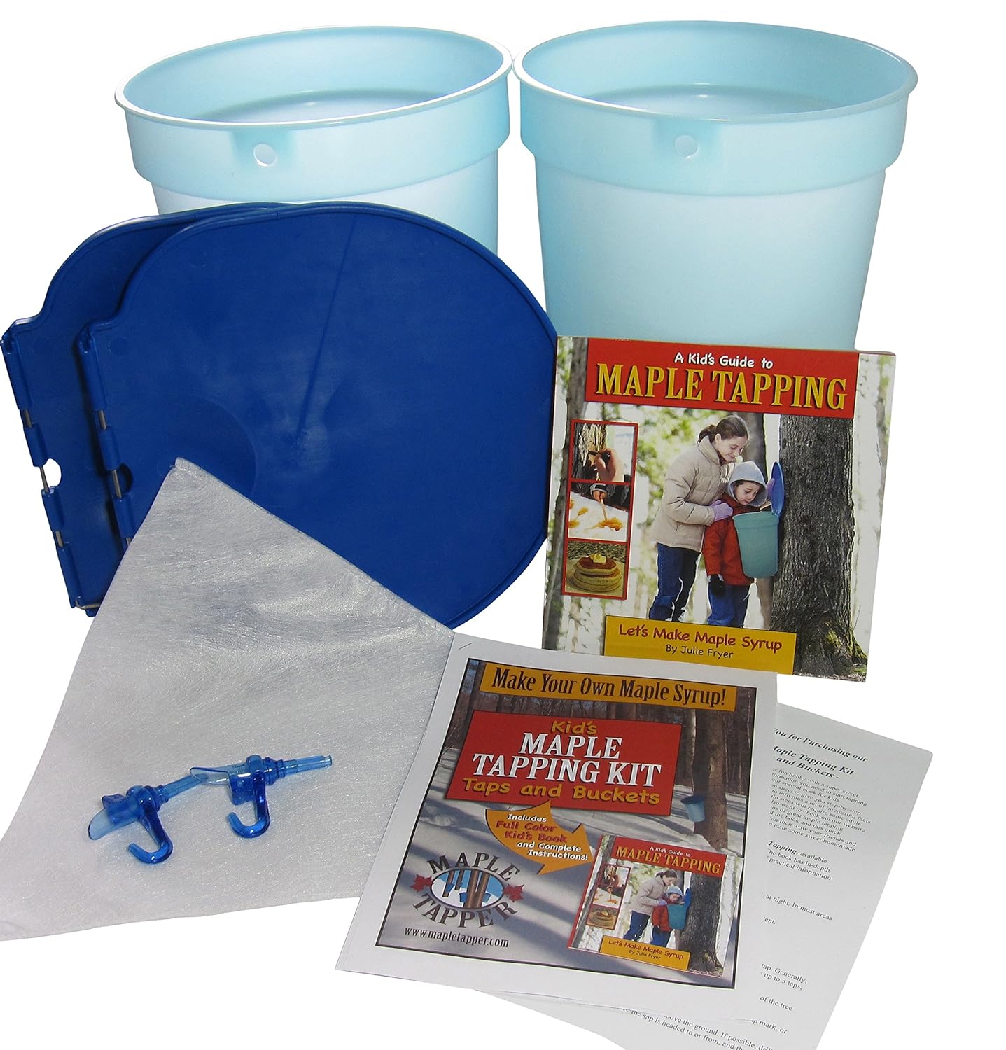 Kids Maple Tree Tapping Kit Bucket & Spiles Kit Fun
