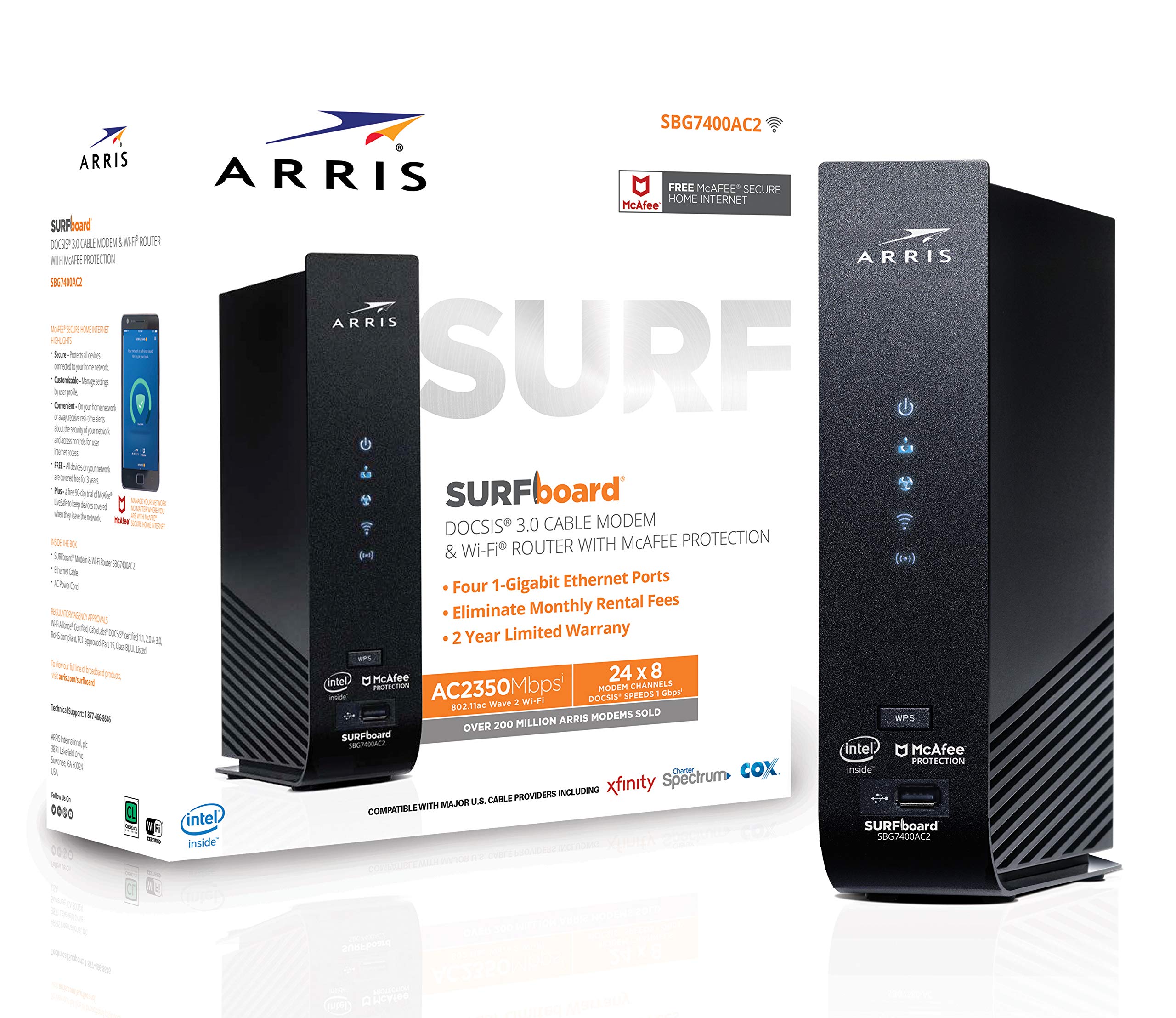 Arris SURFboard AC2350 vs Touchstone TG2472 Review & Full Comparison