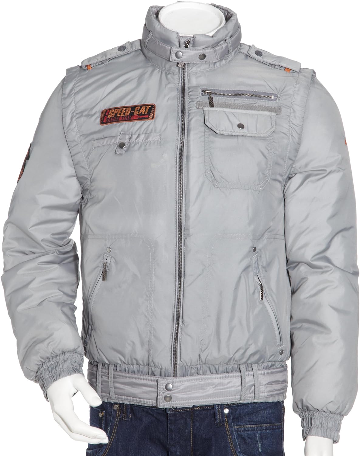 puma speed cat hombre gris