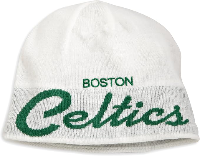 white celtics hat