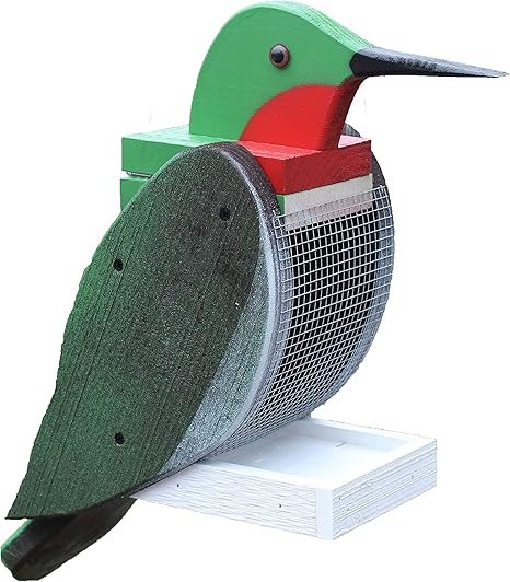 Amazon Com The Woodpecker Family Amish Handcrafted Bird Feeder