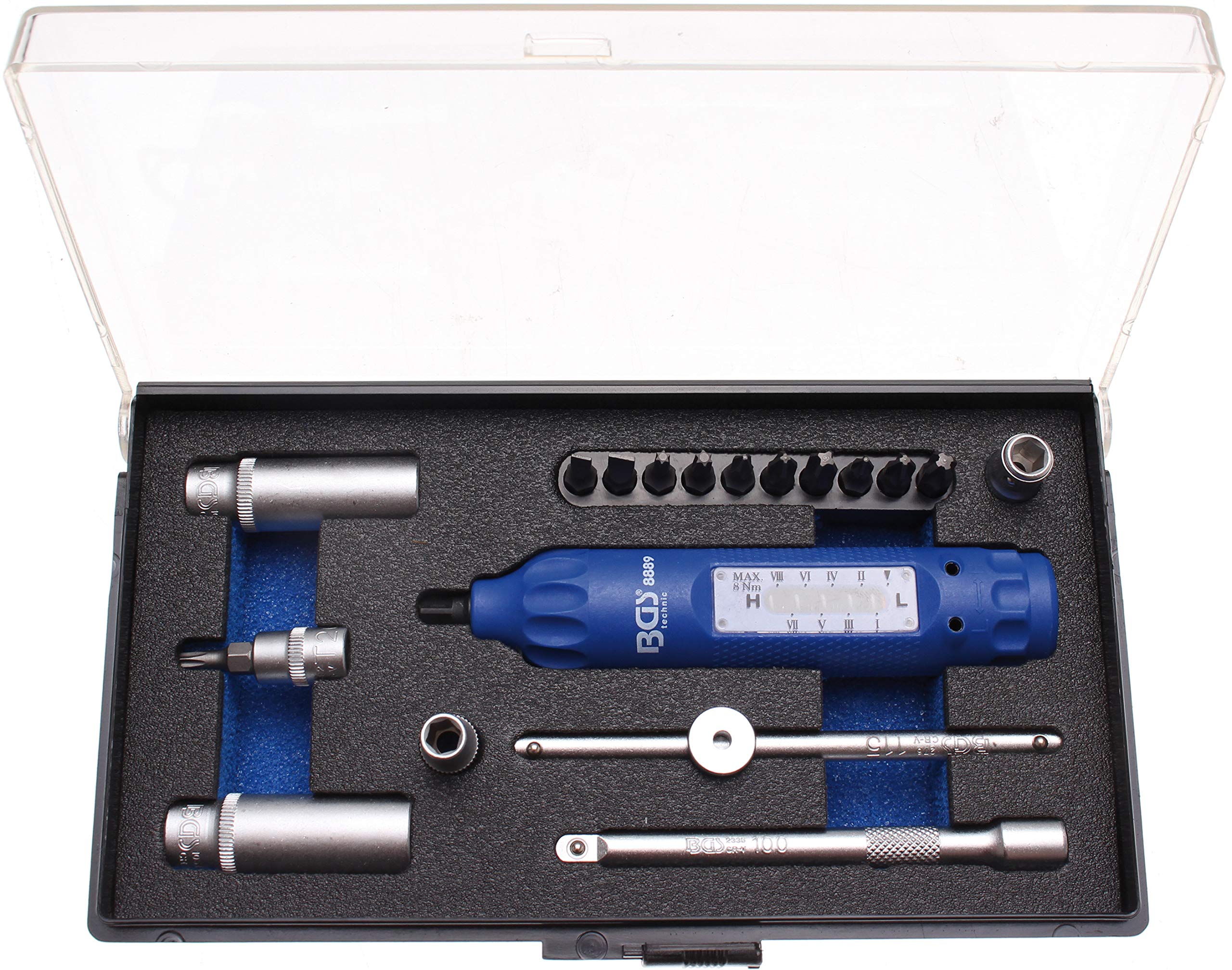 BGS 8889 | Tyre Pressure Control System Tool Set (TPMS) | 18 pcs.