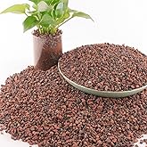 7lb Mix Lava Rocks for Landscaping - Horticultural Volcanic Rock Gravel for Drainage, Succulents, Bonsai, Vase Fillers, Terrarium Plants, Top Dressing