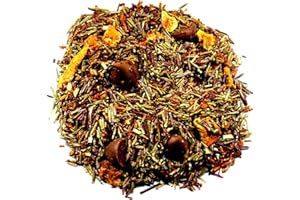 Nelson's Tea - Orange Chocolate Tea Loose Leaf - Cut & Sifted Truffle Tea with Green Rooibos, Red Rooibos and Orange Peel (2 oz)