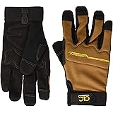 CLC Custom Leathercraft 124M Workright Flex Grip Work Gloves, Shrink Resistant, Improved Dexterity, Tough, Stretchable, Excel