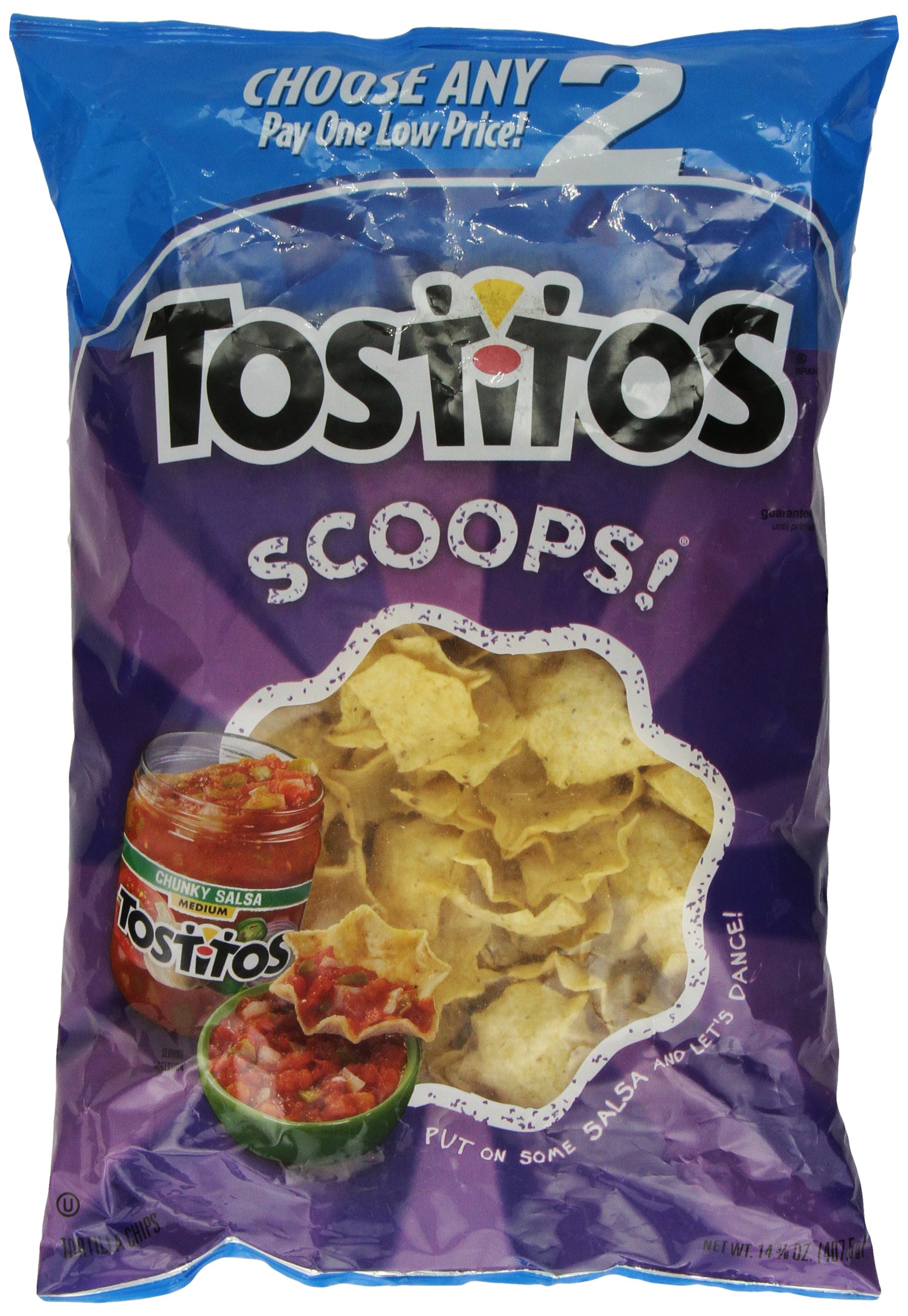 Tostitos Tortilla Scoops Chips, 14.375 Ounce Buy Online in United Arab