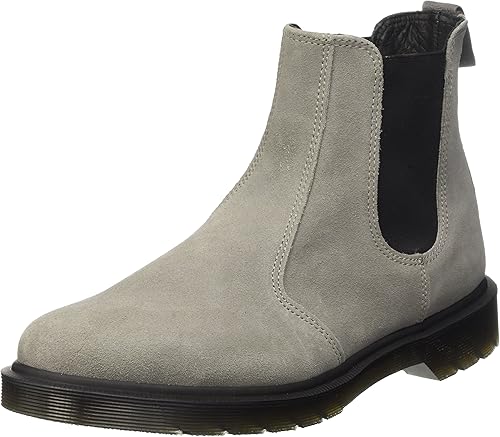 doc martens grey suede