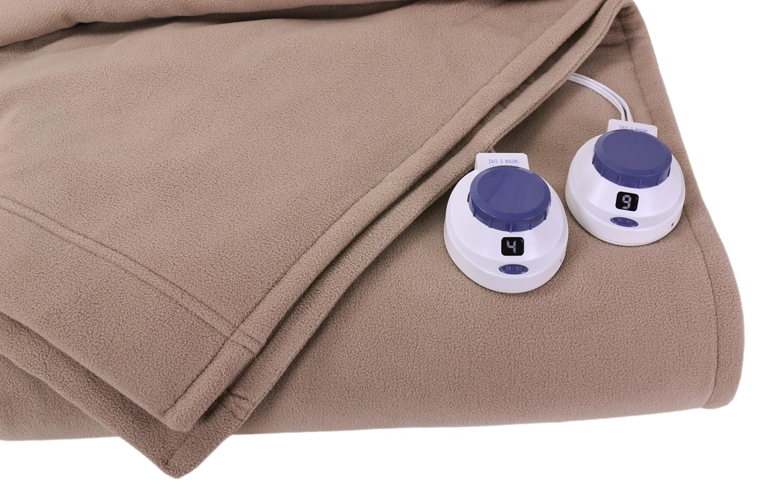 Soft Heat Luxury MicroFleece LowVoltage Electric Heated King Size