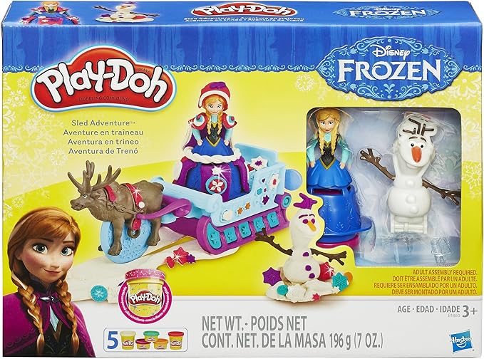 frozen plastilina play doh