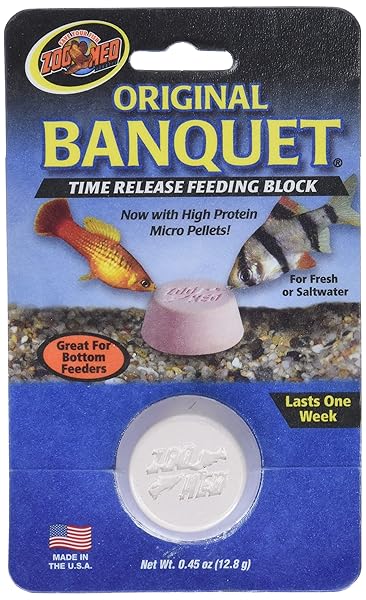 ZOO MED ORIGINAL BANQUET FEEDING BLOCK, 0.45-OUNCE