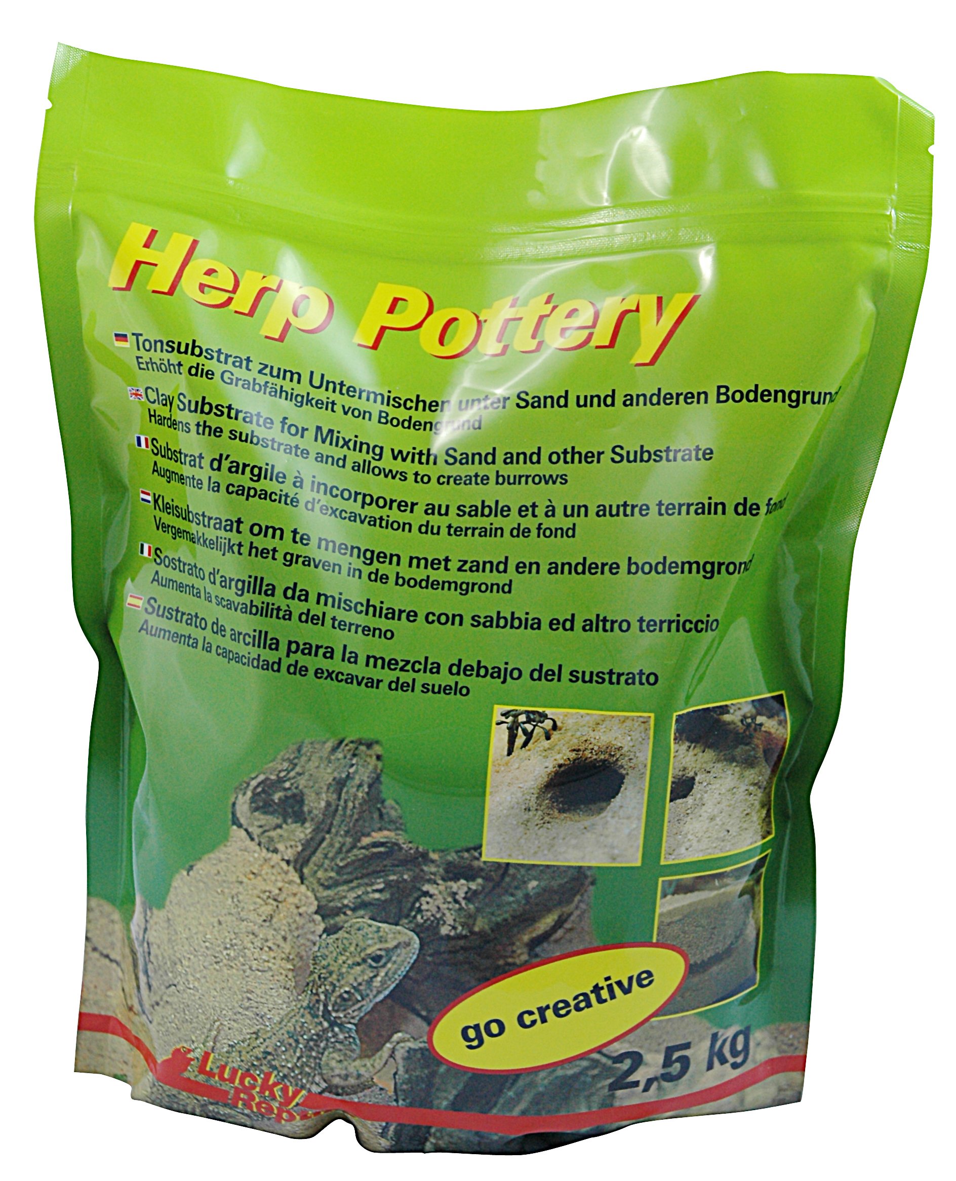Lucky Reptile HP-2 Herp Pottery, 2.5 Kg