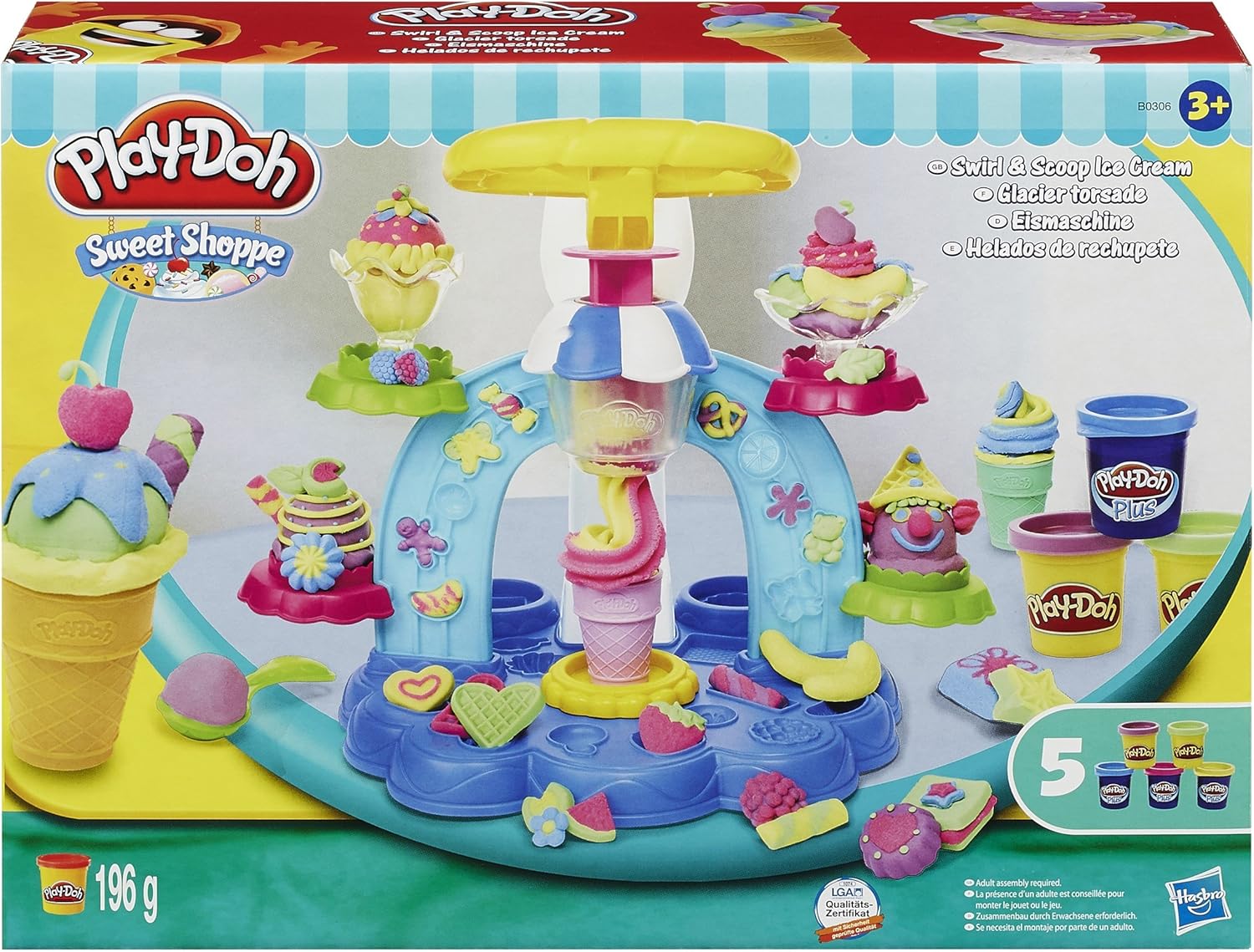 juego de helados play doh
