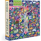 eeBoo Tree of Life 1000 Piece Square Jigsaw Puzzle, 23" x 23" | Double coated, sturdy &amp; dust free pieces with a satisfying snap. Includes full color reference insert. Vibrant, original art