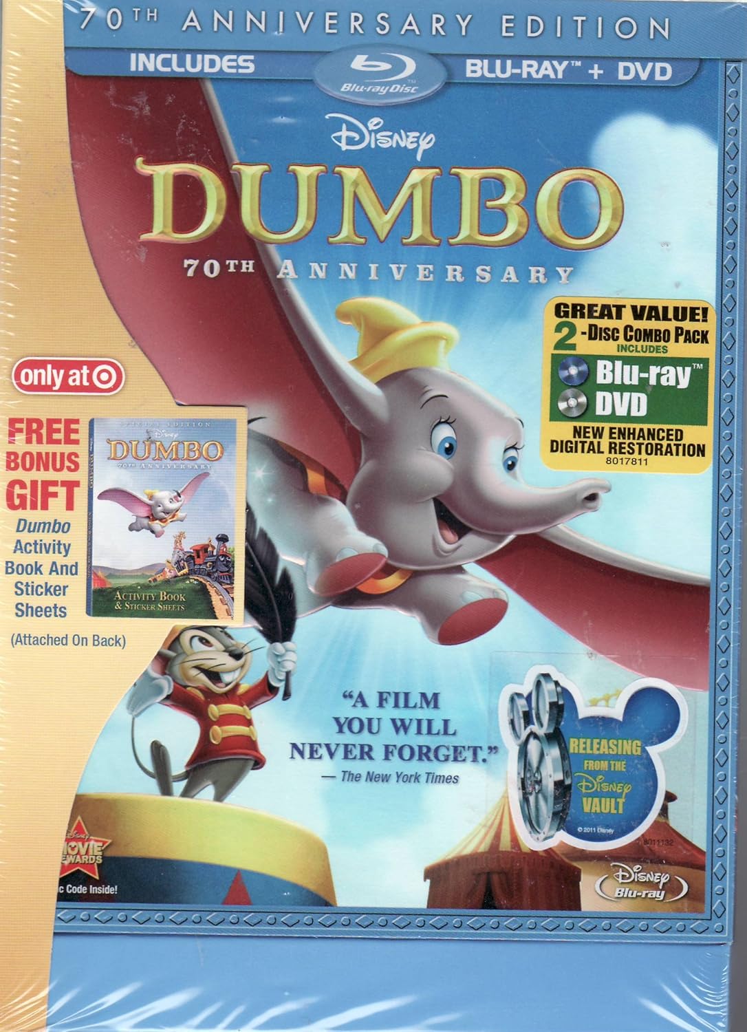 Dumbo LIMITED EDITION Includes Activity Book and Sticker