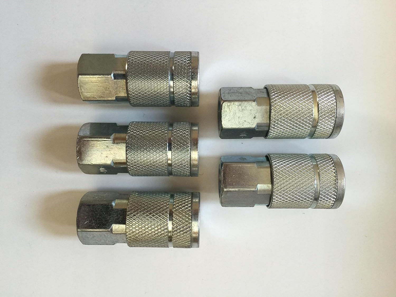 Quantity 5 REPLACEMENT Amflo C2 Air Hose Quick Disconnect Coupler