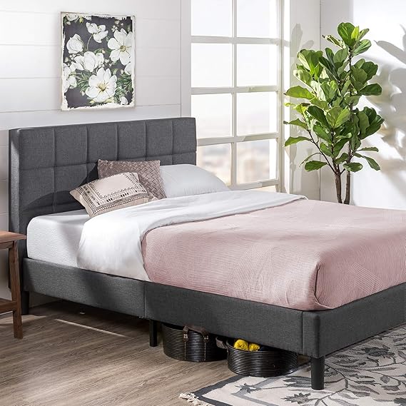 How To Style A Grey Upholstered Bed at Nicole Yetter blog
