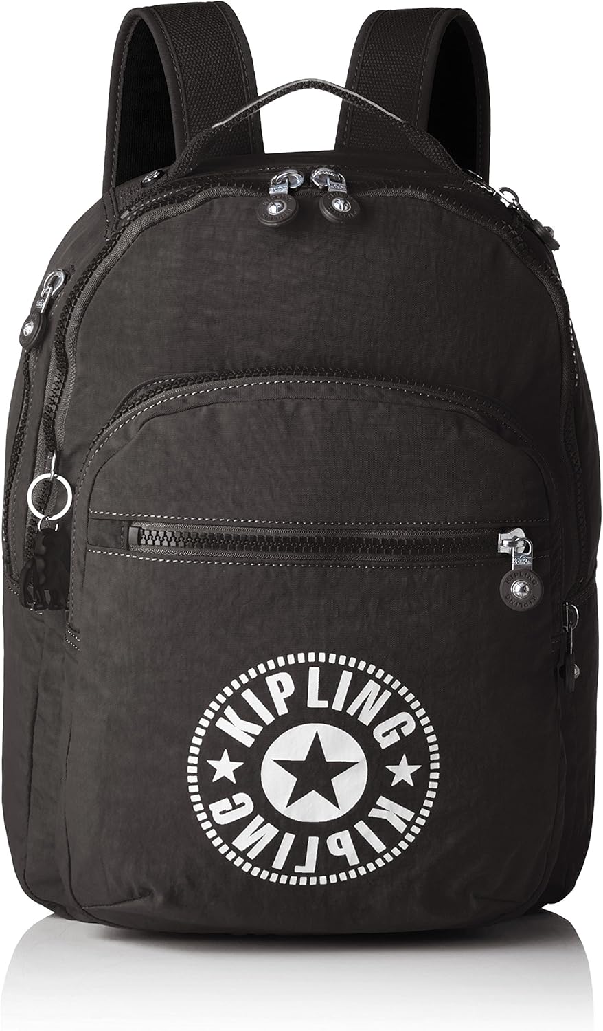 Kipling CLAS SEOUL School Backpack, 45 cm, 25 liters, Black (Lively