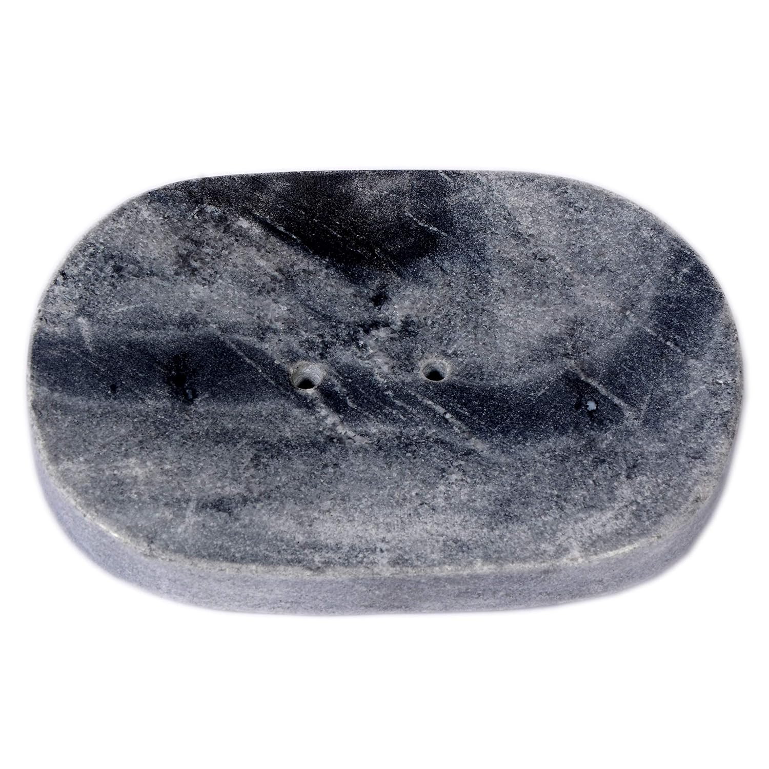 ECSTASSY Grey Marble Soap Dish Bath and Shower Accessories Stone