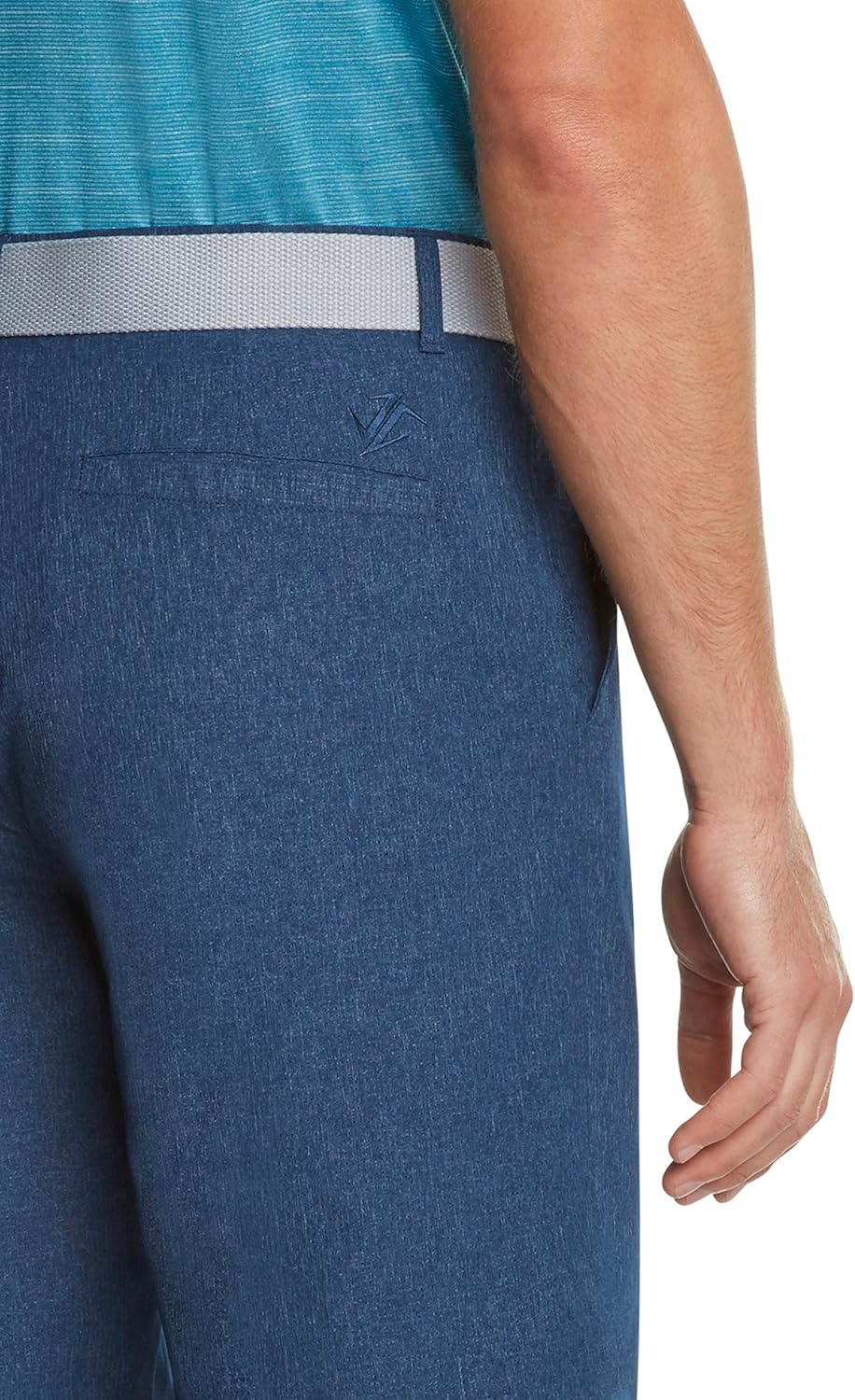 Mens Dry Fit Golf Shorts - Quick Dry Casual Chinos w/Elastic Waist, 10" Inseam : Clothing