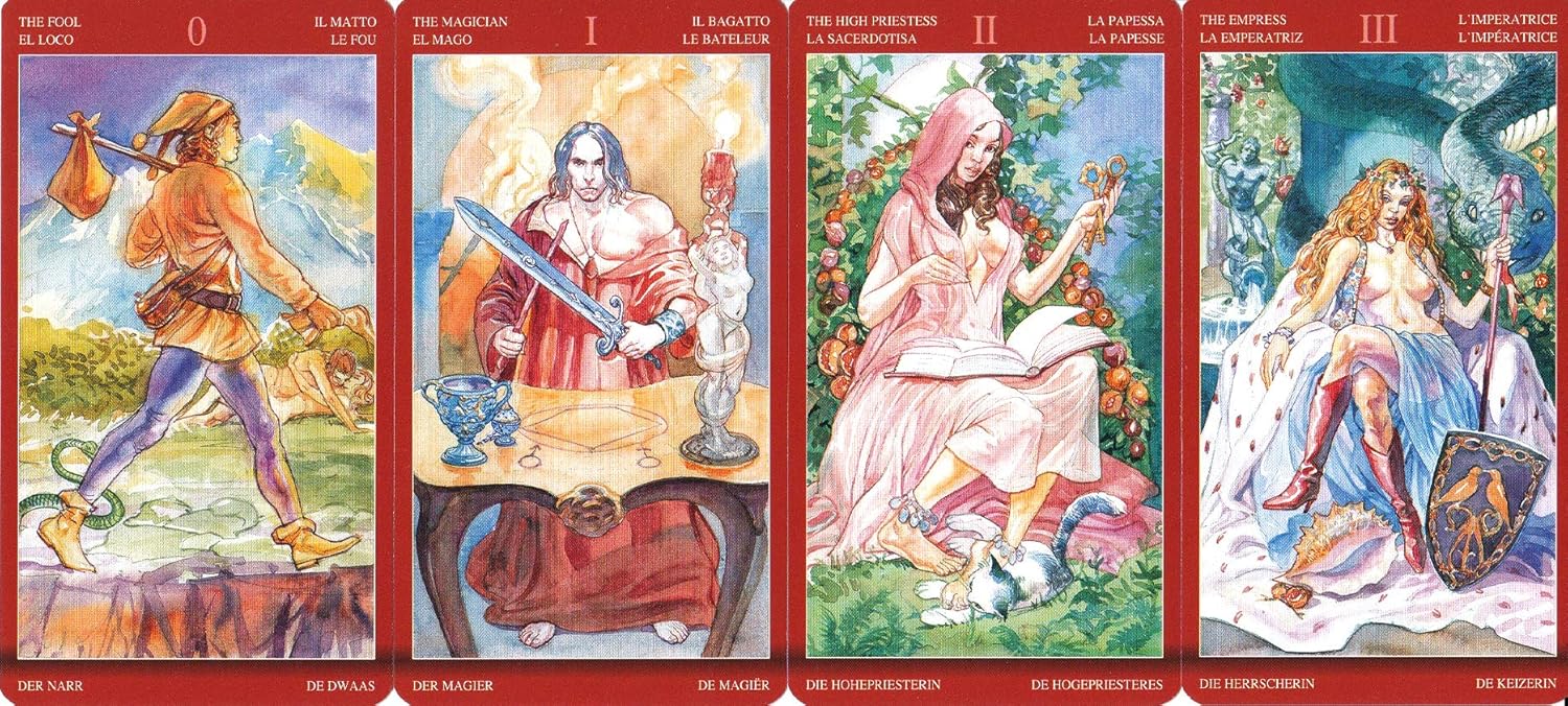 Amazon セクシャル マジック タロット タロット占い解説書付き カードゲーム トランプ おもちゃ