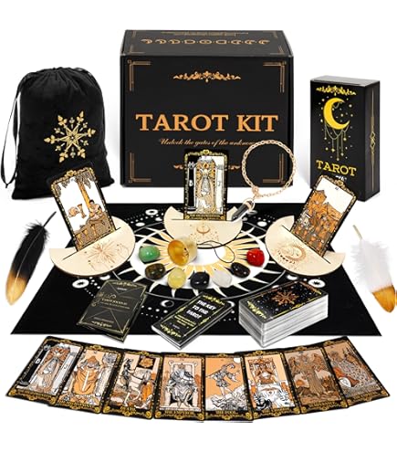 Cosmic Carousel Tarot – Major Arcana | Baraja De 22 Cartas | Viaje De Maravilla Infinita | Regalo Místico