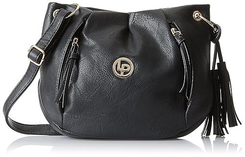 Lino Perros Womens Sling Bag (Black)