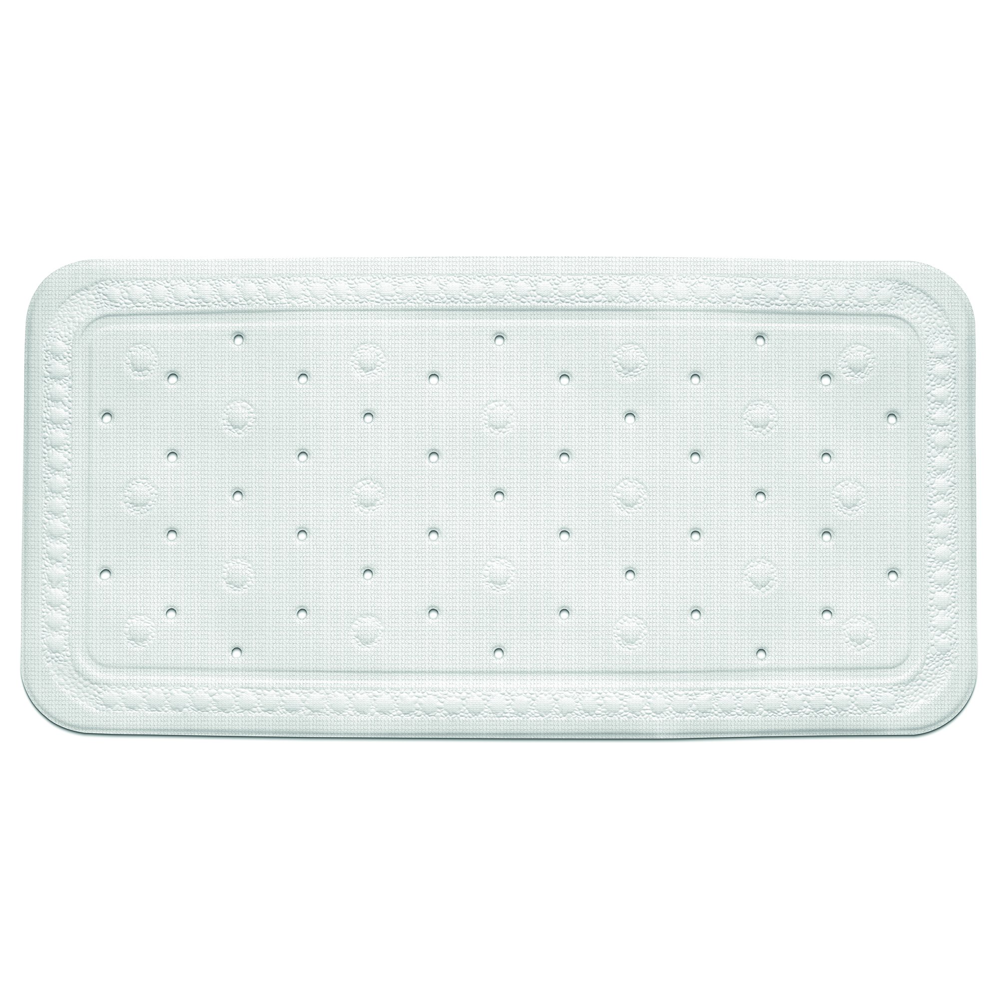 Kela "Kreta Bath Tub Inlay, Plastic, White, 72 x 36 cm