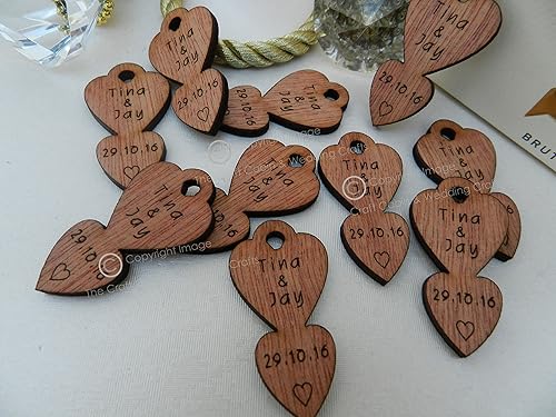 Personalised Locket Mini Love Spoons Wooden Ideal For Vintage